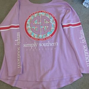 Simply Southern light sweater t-shirt